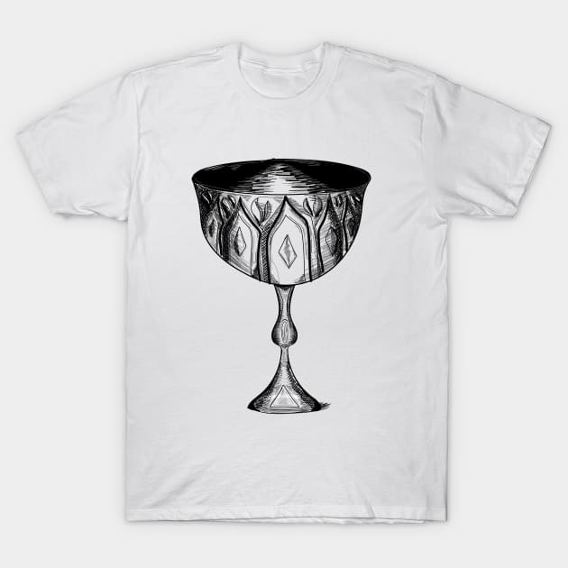 Medieval Goblet T-Shirt by laurenjesson